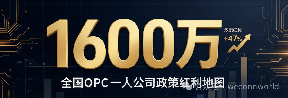 我研究了30个城市的一人公司政策，发现了5个扎心真相